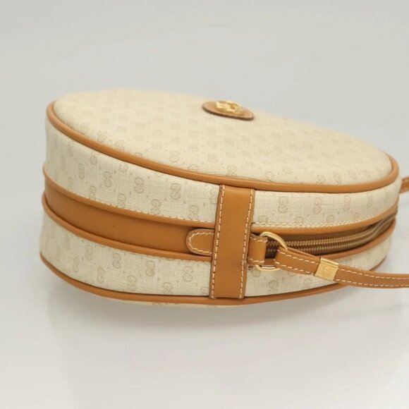 GUCCI Micro GG Supreme Shoulder Bag PVC Beige Gold 007 115 0088 Auth BA3970 - Picture 3 of 16